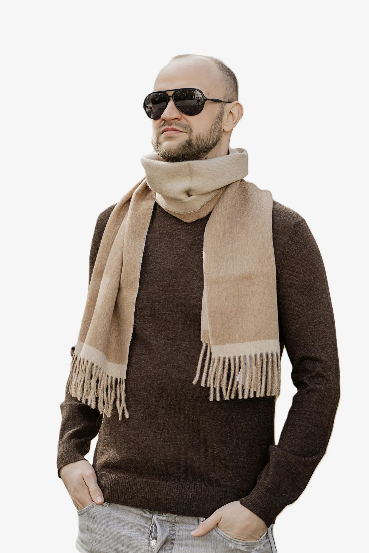 Luxury Touch and double face scarves ECO